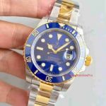 Noob Factory Replica Rolex Submariner Smurf Watch 2-Tone 40mm